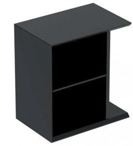 GEBERIT GEBERIT 502.324.JK.1 Element boczny iCon 37 cm x 40 cm x 24,5 cm Lava Lakierowany matowy