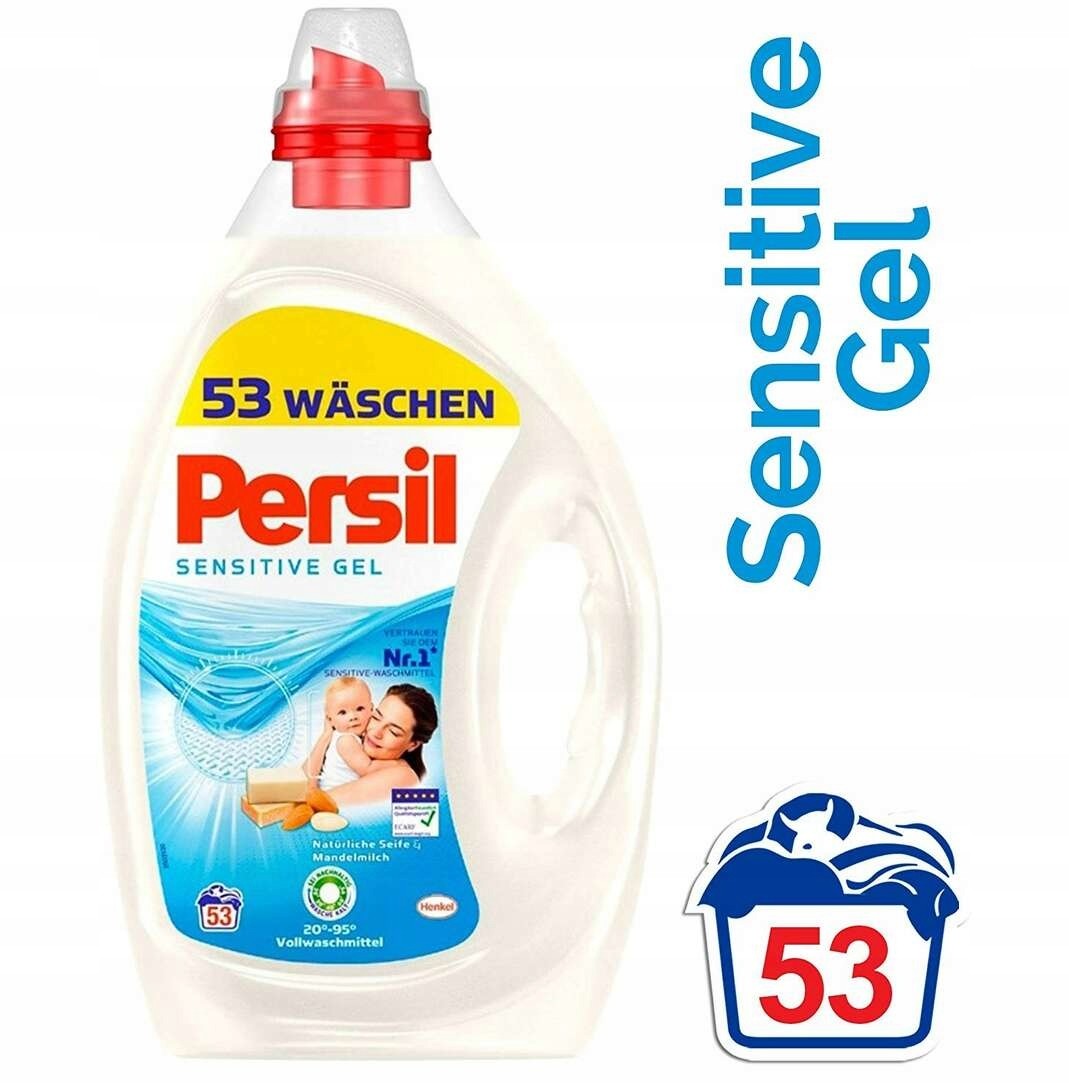 Persil Sensitive Żel do prania 106 prań (2 x 53)