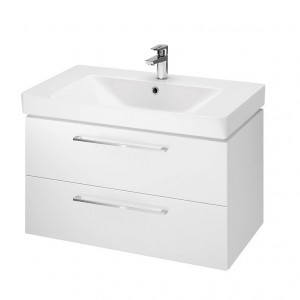 Cersanit S801-338-DSM SET B348 LARA MILLE 80 BIAŁA DSM SZAFKA+UMYWALKA)