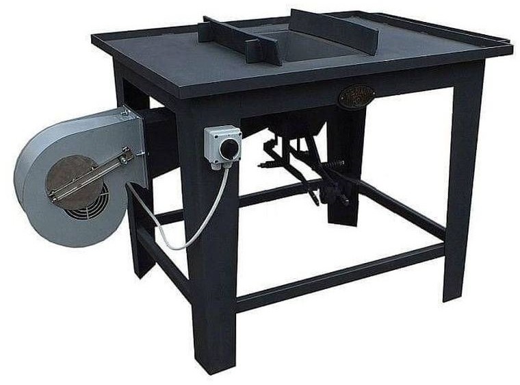 270 DOSTAWA GRATIS! 27064753 Palenisko kowalskie wymiary blatu 800x1000 mm wymiary kotliny 495x320x115 mm) 64753-uniw