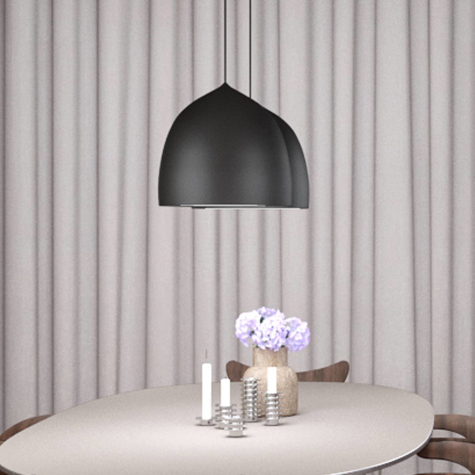 FRITZ HANSEN FRITZ HANSEN Suspence P2 wisząca  38,5cm, czarna