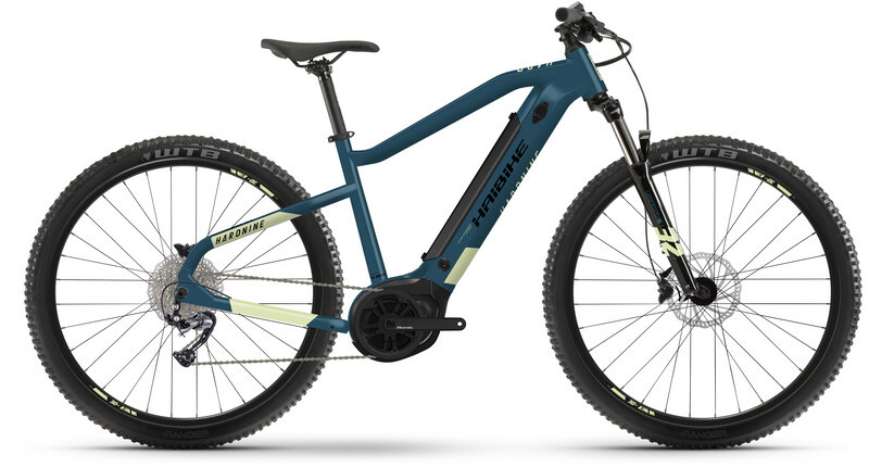 Haibike HardNine 5, blue/canary 49cm (29
