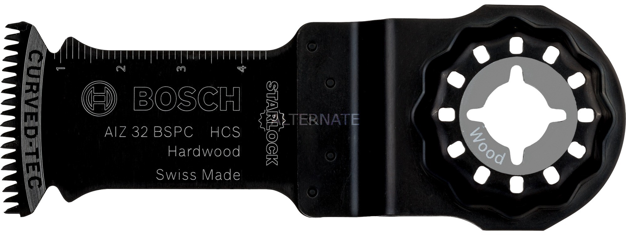 Фото - Пилка для лобзика Bosch Tauchsägeblatt AIZ 32 BSPC Hardwood  (1 szt., HCS, Breite 32mm)