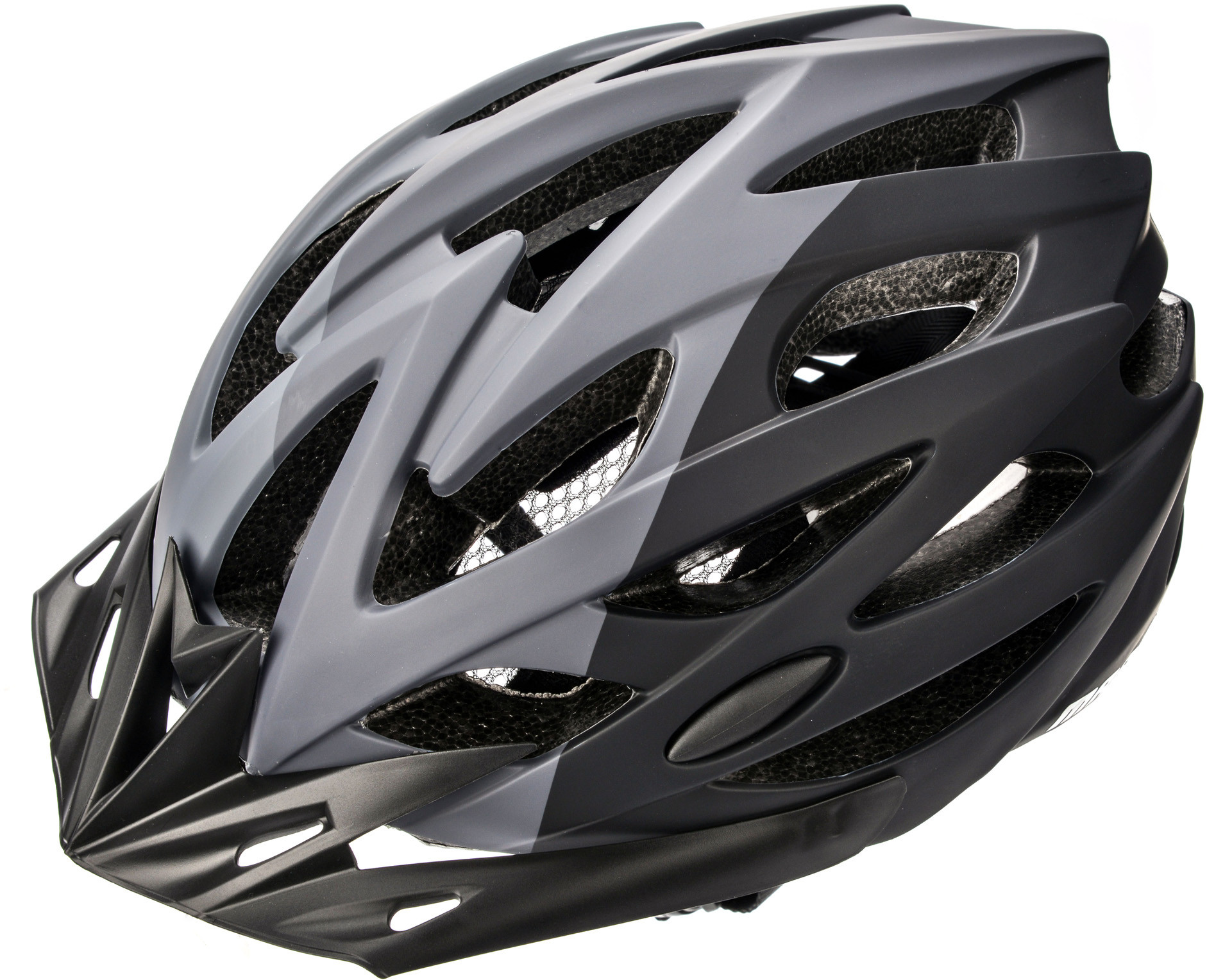 Meteor Kask rowerowy Marven L 58-61 cm szary/ciemnoszary/czarny 25168