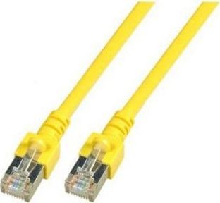 EFB RJ45 Patchcable SF UTP Cat.5e PVC CCA 1,5 m żółty K5457.1,5