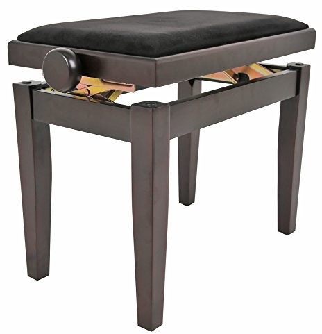 navarra NAVARRA NV44 Ławka fortepianowa elegancja - palisander matowy NV44