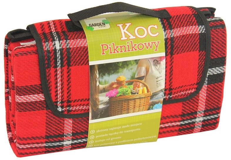 Koc piknikowy 130 x 150 cm RUG0658