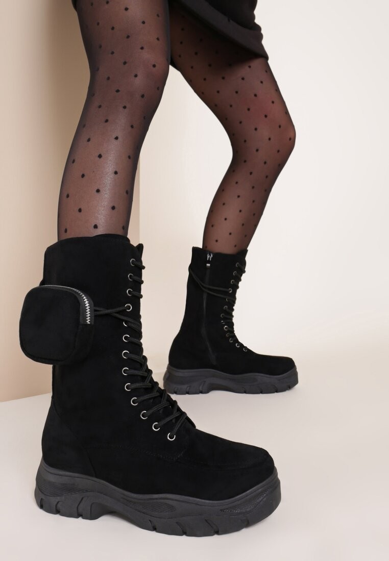 Czarne Botki Cataela