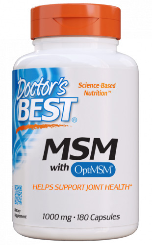 MSM OptiMSM 180 kapsułek Doctor's Best 1036544390