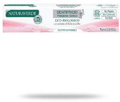 Naturaverde Naturaverde pasta do zębów wrażliwych BIO 75 ml 7079831