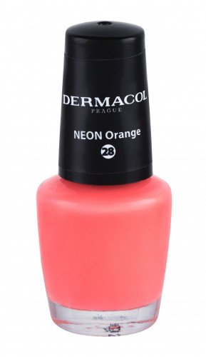 Dermacol Neon lakier do paznokci 5 ml 28 Neon Orange