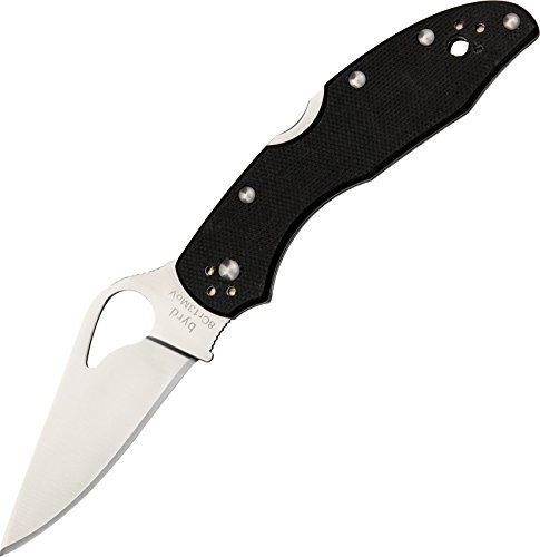 Spyderco Meadow Lark 2, Black G-10 Handle, Plain SPY-BY04GP2