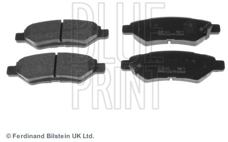 BLUE PRINT Zestaw klocków hamulcowych, hamulce tarczowe ADA104263