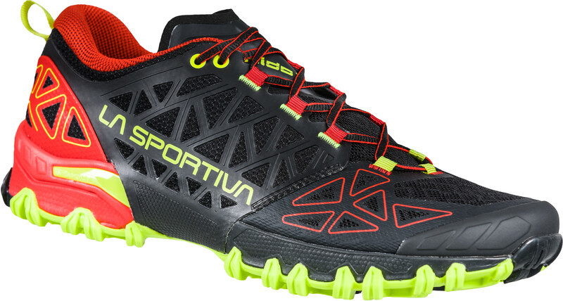 La Sportiva Bushido II Buty do biegania Mężczyźni, black/goji EU 44,5 2021 Buty trailowe 36S999314-44