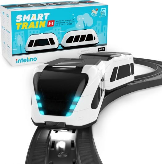 Intelino Smart Train Inteligentny elektryczny pociąg akumulatorowy z torem INT-J1-SS1