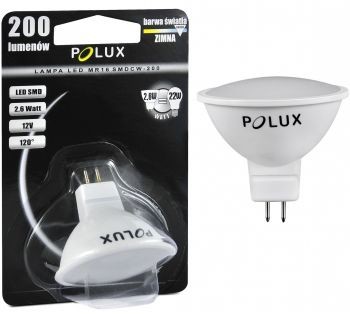 Polux Żarówka LED GU5.3 3W 200lm 300041