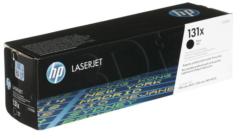 HEWLETT-PACKARD Toner HP CF210X (oryginał HP131X HP 131X; 2 400 stron; czarny) CF210X