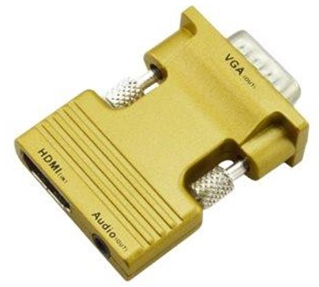 Connect Micro Micro HDMI adapter - HDMI / VGA HDMIVGAAUDIOBLUE