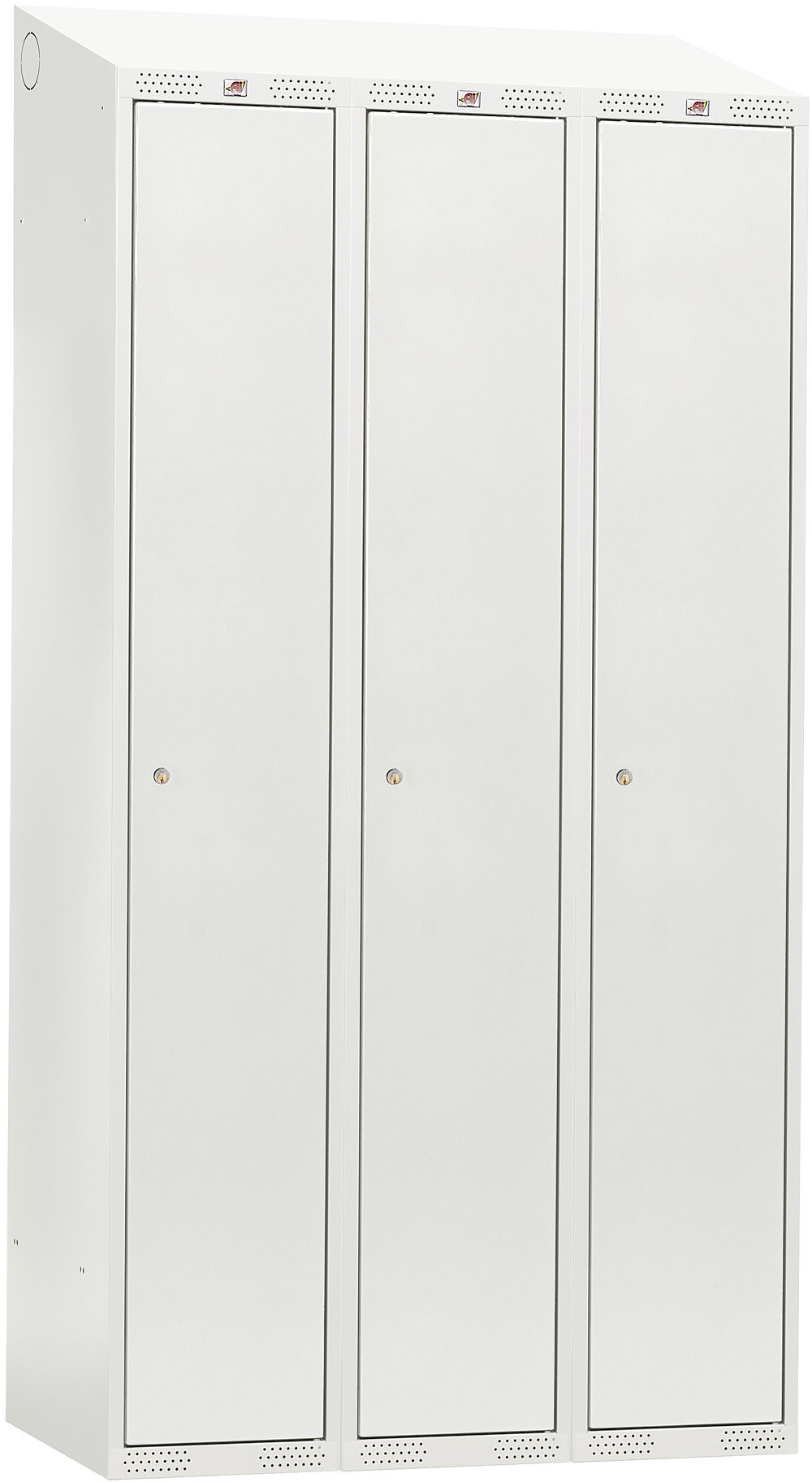 AJ Szafka do przebieralni - 3 sekcje 1900x550x1200mm Kolor drzwi: Szary 335063