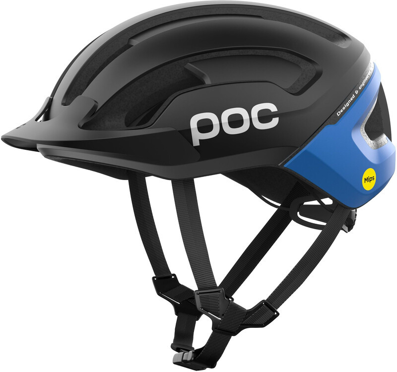 POC Omne Air Resistance MIPS Helmet, czarny/niebieski S | 50-56cm 2022 Kaski miejskie i trekkingowe 10738-8437-SML