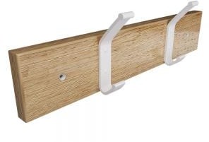 Marka FURNI | PRO-M Wieszak Ścienny 40cm - Coast Evoke w. Biały WIESZ 400 EC WB