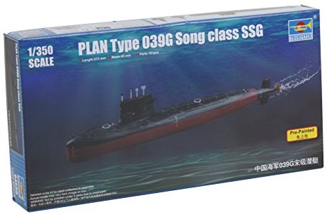 Trumpeter 04599 zestaw do budowy modelu Plan Type 039 G Song Class SSG