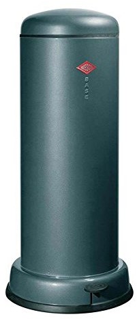 Wesco smlr Big odpady Baseboy pojemnik na odpady, stal nierdzewna, Grafitowy, 38 x 38 cm 134 731-13