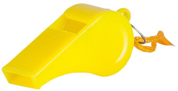 Reis ZING - Gwizdek 100% polipropylen w komplecie sznureczek.