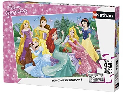 Nathan Disney Princess puzzle spotkanie z księżniczką 45-częściowe, 86537 86537