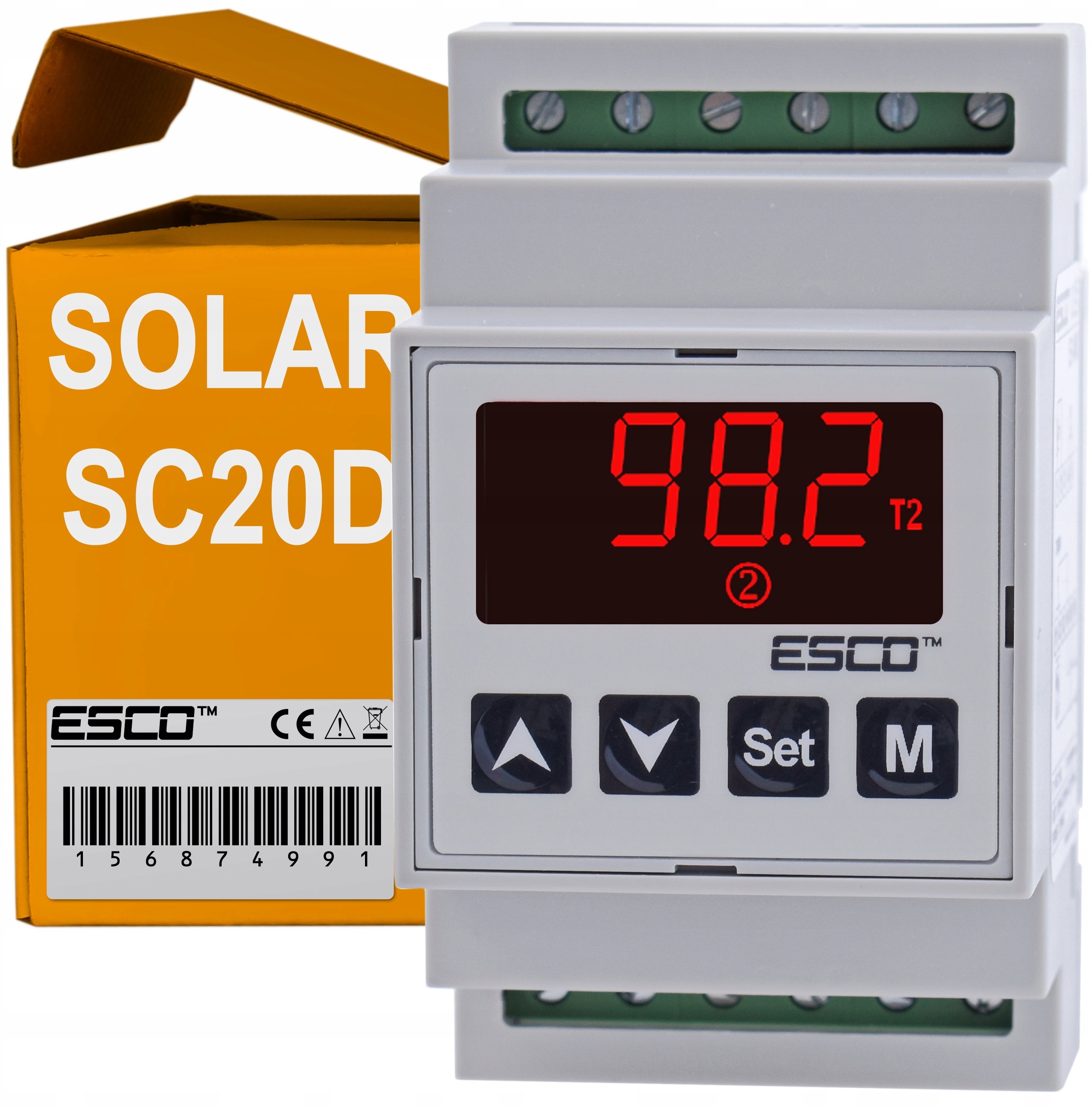regulator różnicowy Sterownik Solarny kolektorów