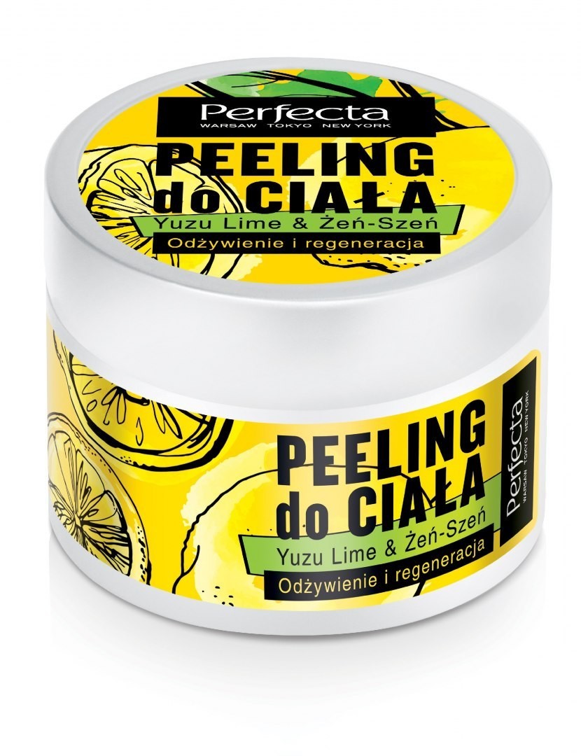 Perfecta DAX Spa Peeling do ciała Yuzu Lime & Żeń-Szeń - odżywienie i regeneracja 225g 110979