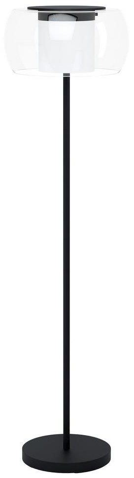 Eglo Briaglia-C 99037 lampa stojąca podłogowa 1x24,8W LED czarna/biała