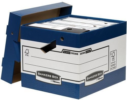 Fellowes Pudło Bankers Box ERGO-Box ze zdejmowanym wiekiem 0038801