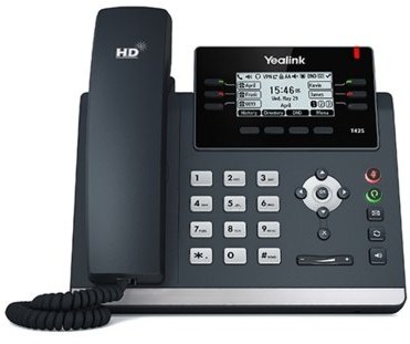 Yealink SIP-T42S IP Phone Up to 12 SIP accounts, without PSU SIP-T42S