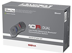 Sena 10R-01d płaska domofon zestaw słuchawkowy Bluetooth i do motocykli  dopple Pack, czarny 10R-01D
