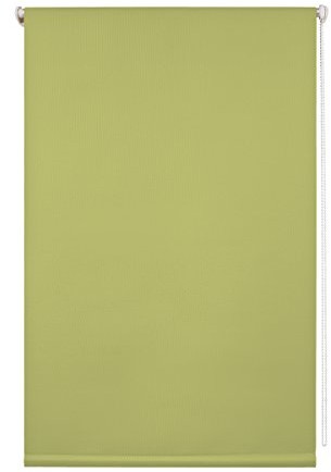 Lichtblick roleta zaciemniająca, montaż bez użycia wiertarki, pokryta warstwą termoplastyczną, zielony, 90 cm x 220 cm (szer. x dł.) RKV.090.220.06