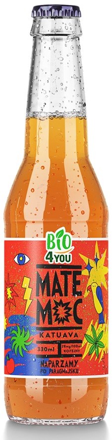 Bio BIO4You Mate Moc Yerba Mate Moc - Katuava BIO4You 330ml 5906395043484