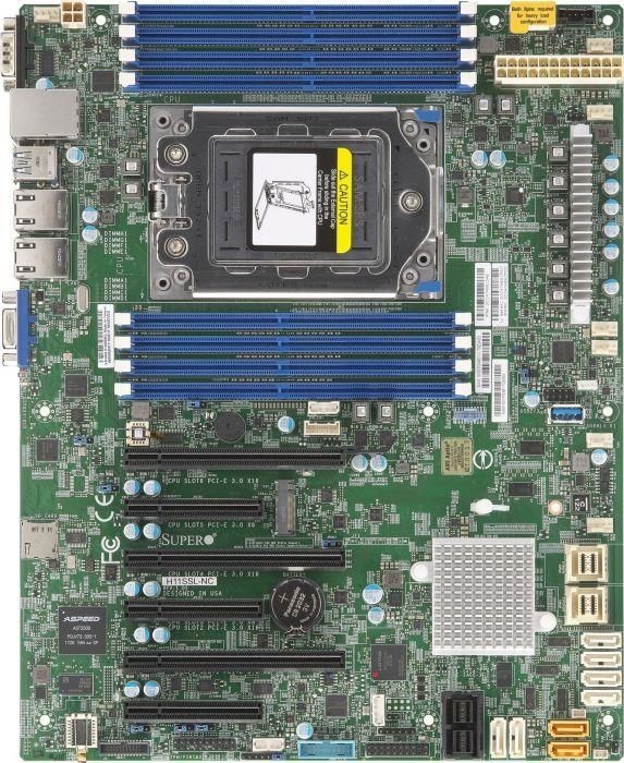 Supermicro Płyta serwerowa MBD-H11SSL-I-B SP3 8x DDR4 SDRAM ATX MBD-H11SSL-I-B MBD-H11SSL-I-B