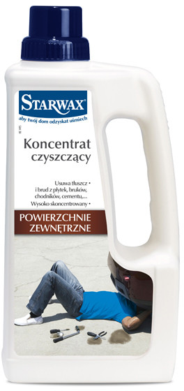 Starwax Koncentrat czyszczący powierzchnie na zewnątrz  1 l