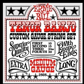 Ernie Ball strun Banjo Tenor Banjo nośnik mierzą 10 30 2303 2303
