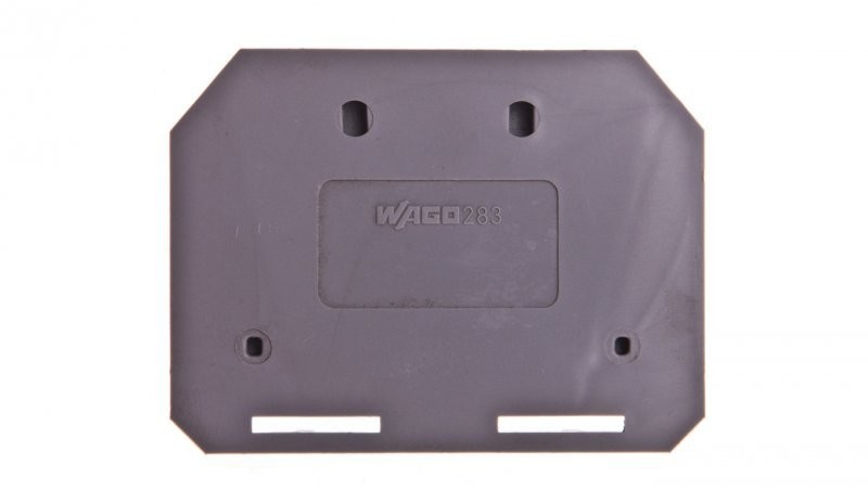 Wago Ścianka końcowa szara 283-301 /25szt./ 283-301