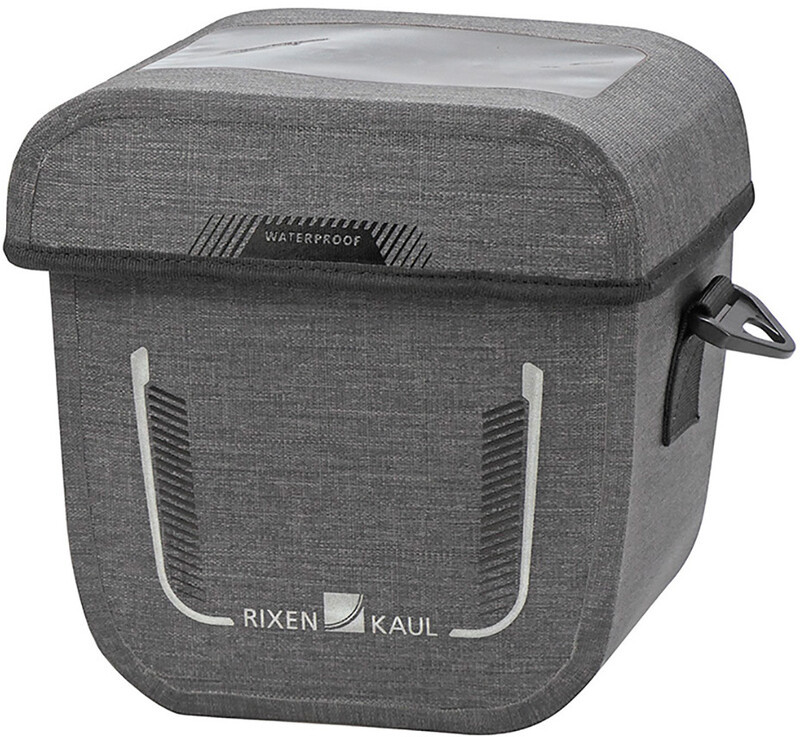 KlickFix KlickFix Aventour Compact Waterprof Handlebar Bag, szary  2022 Torby na kierownicę 0272W