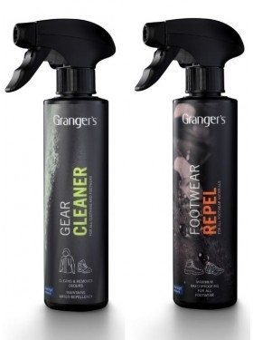 GRANGERS Zestaw GEAR CLEANER & FOOTWEAR REPEL