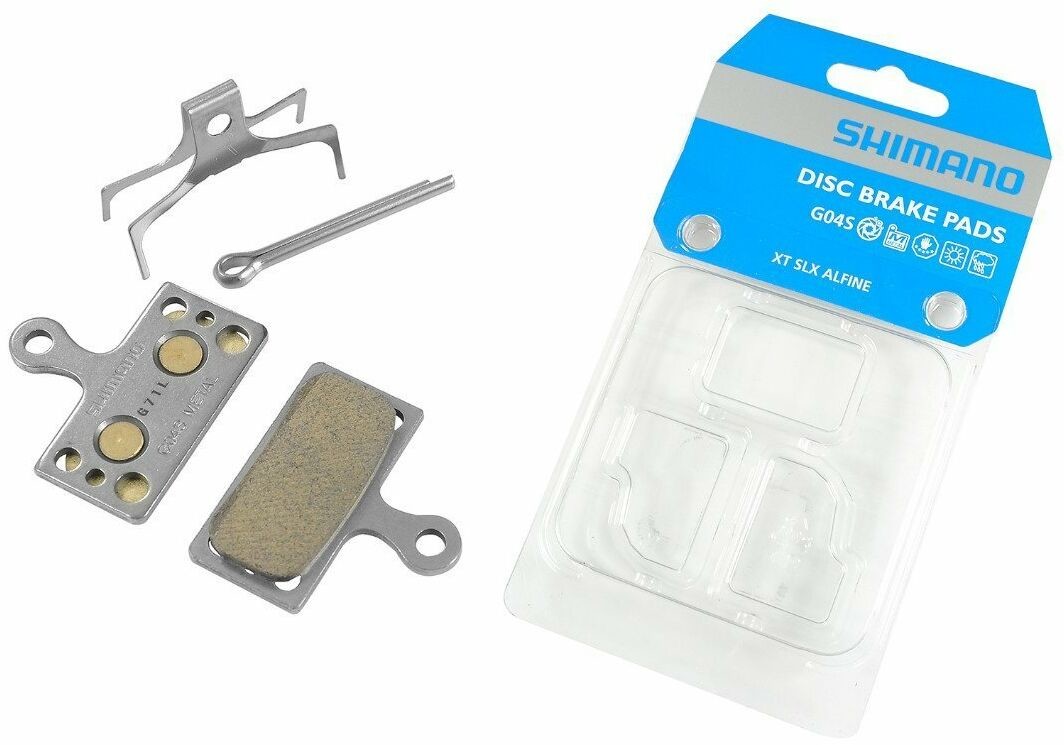 Shimano Okładziny hamulca tarczowego G04S metaliczne Y8MY98010 0912521