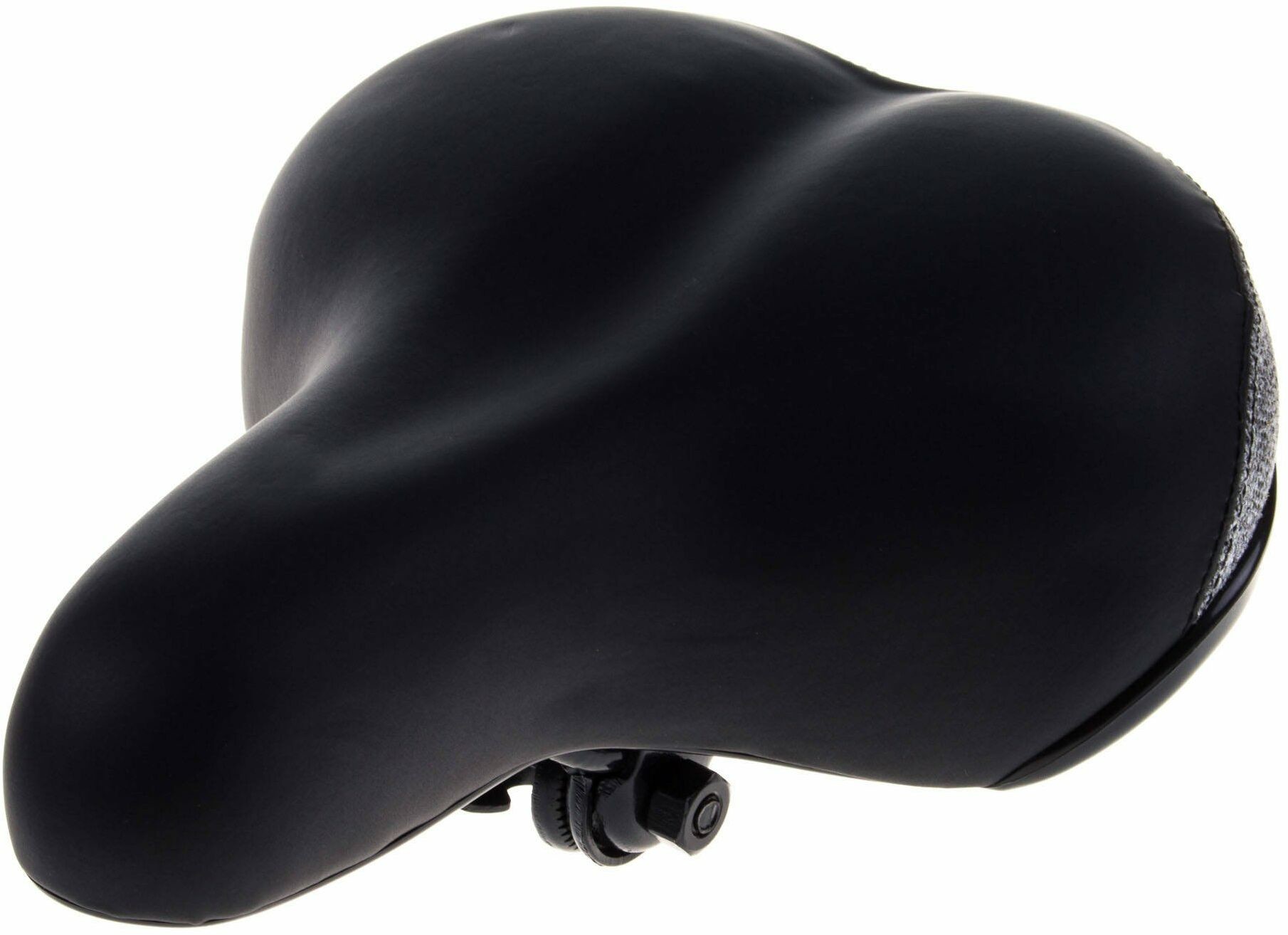 Selle Mio Siodło City Mio SM-1000 H-E czarne, tył szary z jarzemkiem 320139