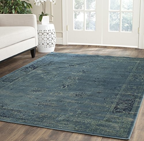 Safavieh Vivienne dywan wiskoza turkusowa 160 x 228 cm VTG117-2220-5