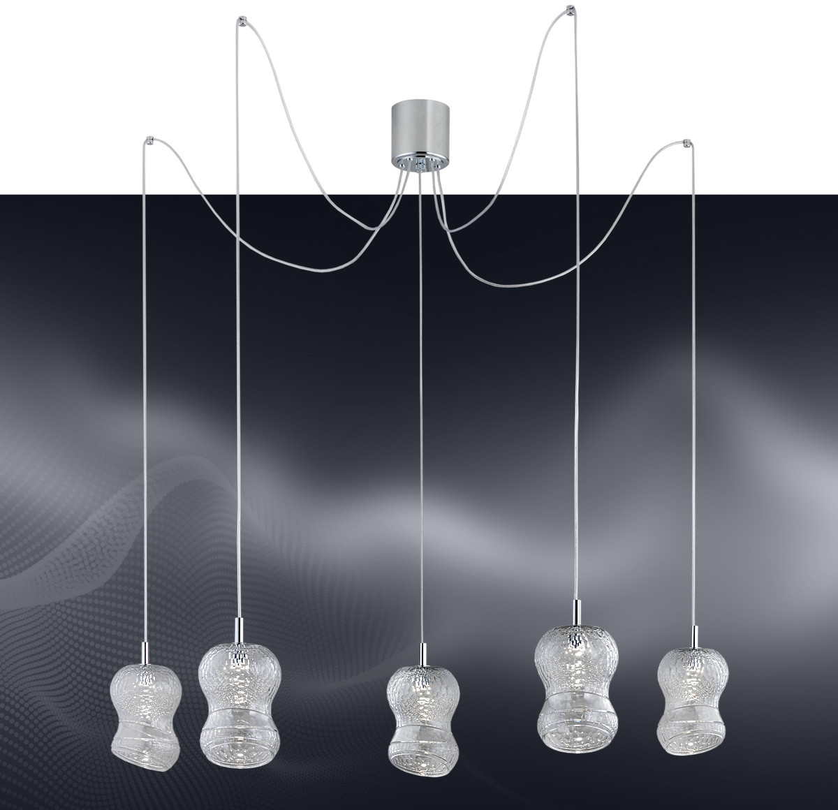 Argon X Lampa zwis nowoczesna GARDA 2073