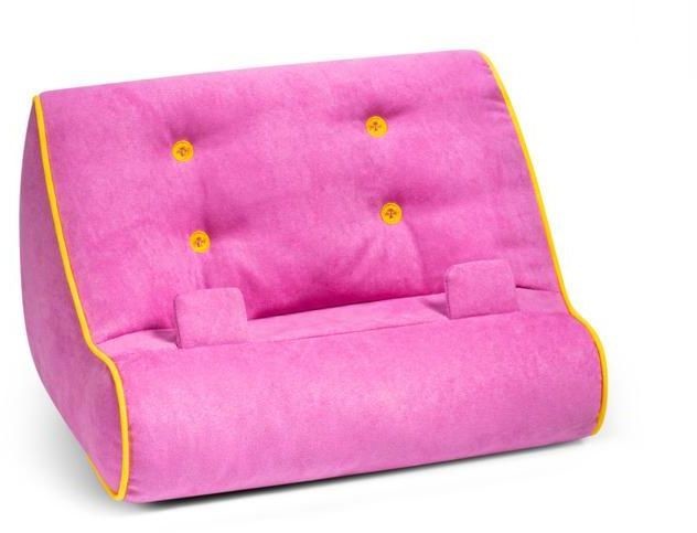 Bookchair Pluszowa podkładka pod książkę, czytnik i tablet BookCouch Pink SBCP