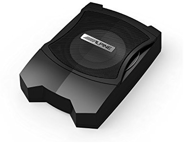 Alpine PWE-V80 Pre-Loaded subwoofer 160 W, głośnik średniotonowy, aktywny subwoofer, 160 W, 50  100 HZ, 160 W, wraz z obudową PWE-V80