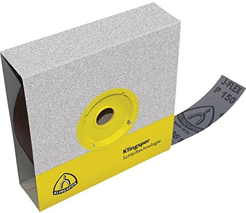 Klingspor Taśma ścierna KL 361 JF, 50 X 50000 MM, 1 sztuk, ziarno 150, 3855
